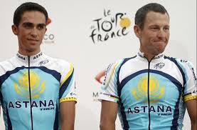 Astana: Contador e Armstrong