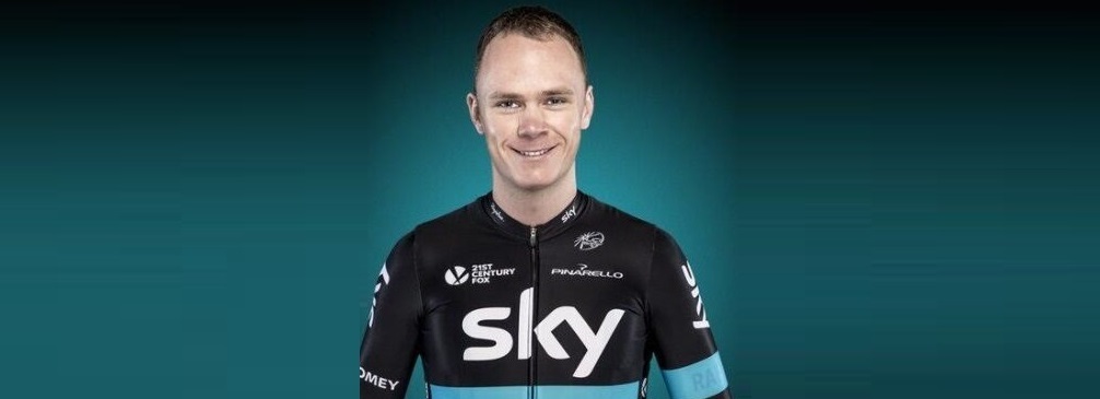 Chris Froome (fonte profilo Twitter)