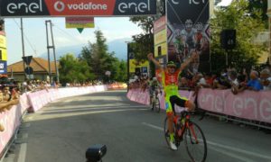 Francesco Romano vince al Giro