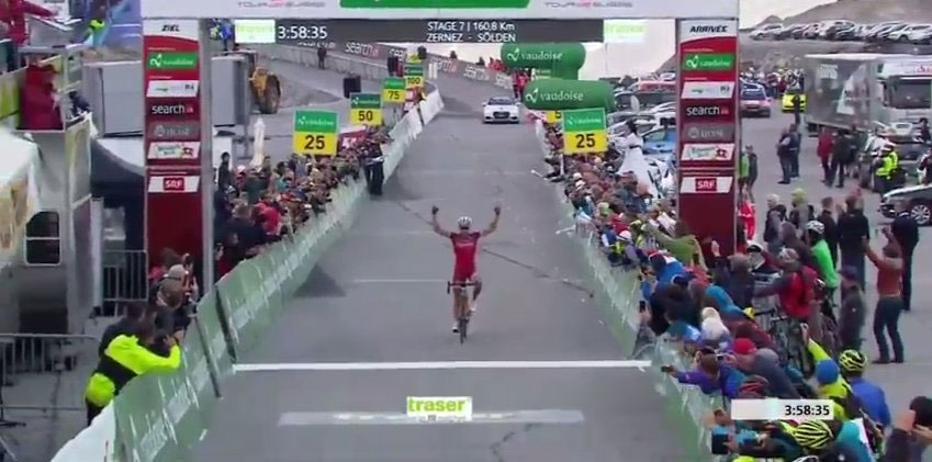 Simon Spilak vince al Tour de Suisse