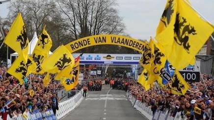 Giro delle Fiandre 2018 l'arrivo di una edizione passata