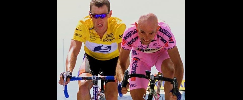 Lance Armstrong contro Marco Pantani