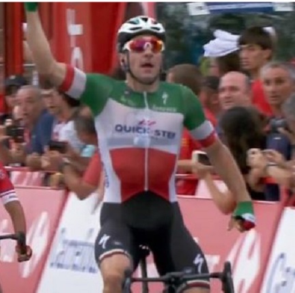 Viviani trionfa nella terza tappa della Vuelta
