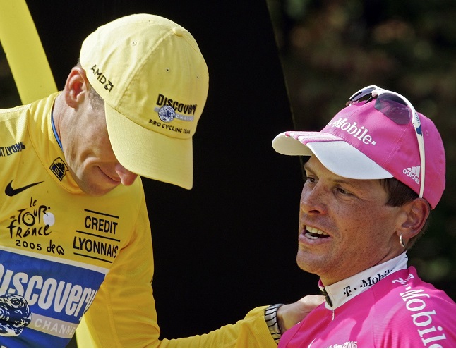 Lance Armstrong e Ullrich
