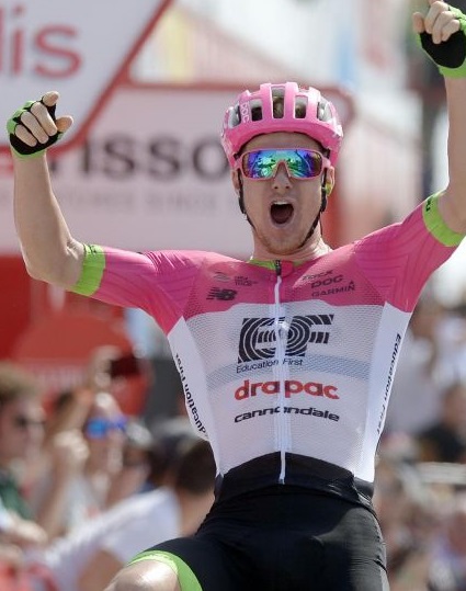 Simon Clarke vince la quinta tappa alla Vuelta Espana 2018