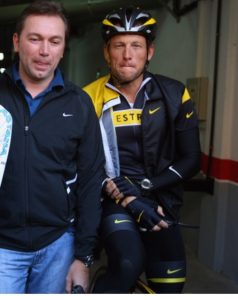 Johan Bruyneel e Armstrong
