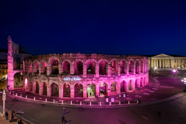 L'Arena di Verona, dove il Giro d'Italia terminerà il 2 giugno / Credit LaPresse