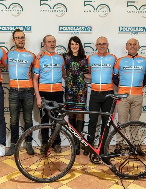 Stefania Andriola ospite della Fausto Coppi Polyglass (comunicato stampa)