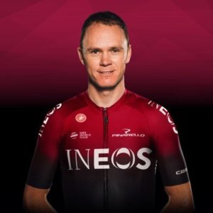 Chris Froome (fonte pagina Twitter)
