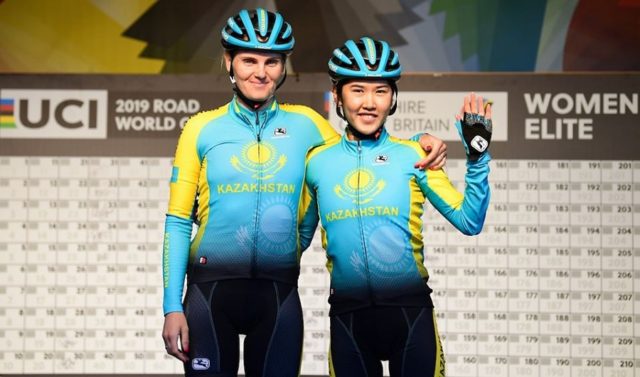 Saifutdinova e Umutzhanova all'ultimo Mondiale © UCI
