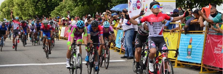 Vuelta al Tachira 2021: Matteo Malucelli (fonte pagina twitter Vuelta al Tachira)