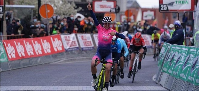 Chiara Consonni vince la prima edizione della Ronde de Mouscron in Belgio