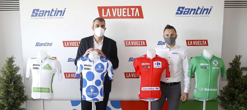 Santini veste La Vuelta