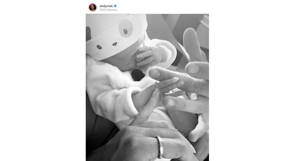 Julian Alaphilippe diventa padre (fonte pagina Instagram)