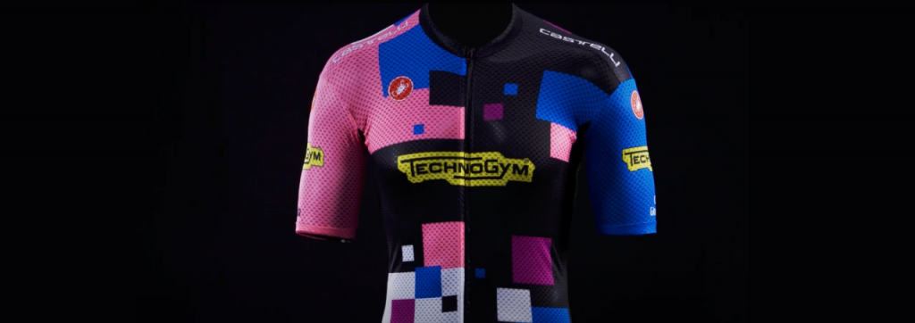 Nasce la prima maglia indoor del Giro d’Italia ideata e prodotta in collaborazione con Technogym e Castelli