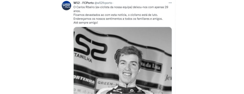 Carlos Ribeiro (fonte profilo twitter W52 - FCPorto)