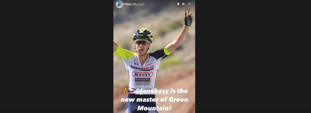 Jan Hirt domina al Tour of Oman