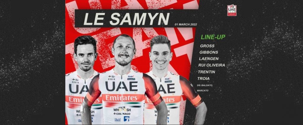 UAE pronta per Le Samyn