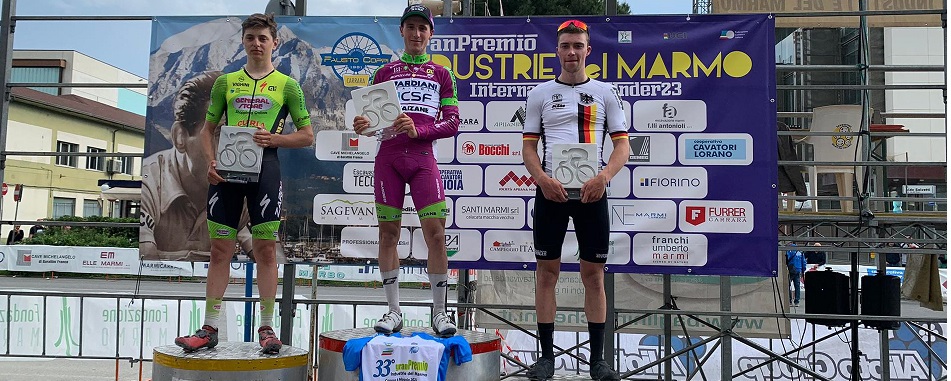 Terza vittoria stagionale per Alessio Martinelli (Credits Bardiani - CSF - Faizanè & Sprint Cycling)