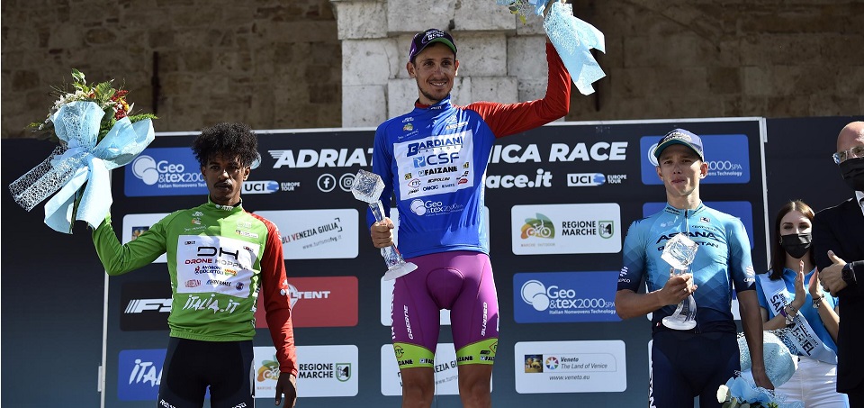 Filippo Zana vince l'Adriatica Ionica Race 2022