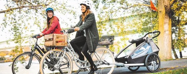 Croozer di accessori di biciclette per la mobilità famigliare
