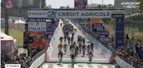Giro di Sicilia 2023 vince Niccolò Bonifazio