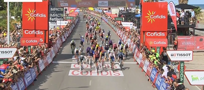 Kaden Groves conquista la seconda vittoria alla Vuelta a España 2023
