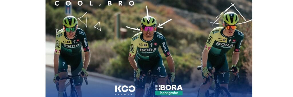 KOO Eyewear annuncia il ritorno nel circuito UCI World Tour, grazie alla partnership con BORA - hansgrohe
