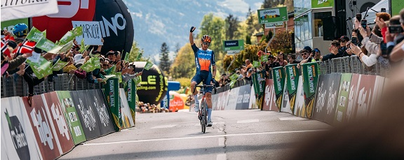 Alessandro De Marchi ha centrato il successo nella seconda frazione del Tour of the Alps (Credits: Josef Vaishar)