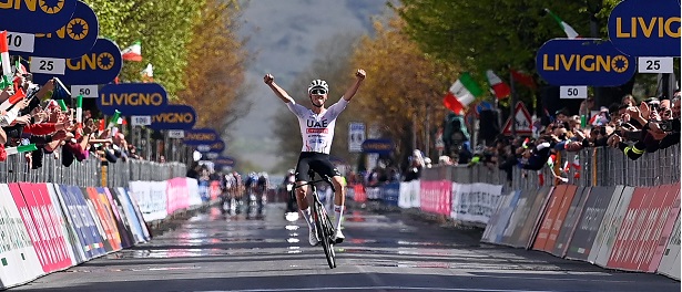 Jan Christen vince al Giro d'Abruzzo  (Photo Credits: LaPresse)